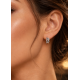 Pre Owned 18ct White Gold Diamond Earrings ZC147